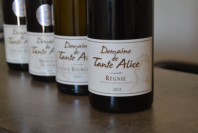 Domaine de Tante Alice : caviste près de Beaujolais, Belleville & Villefranche-sur-Saône (69)